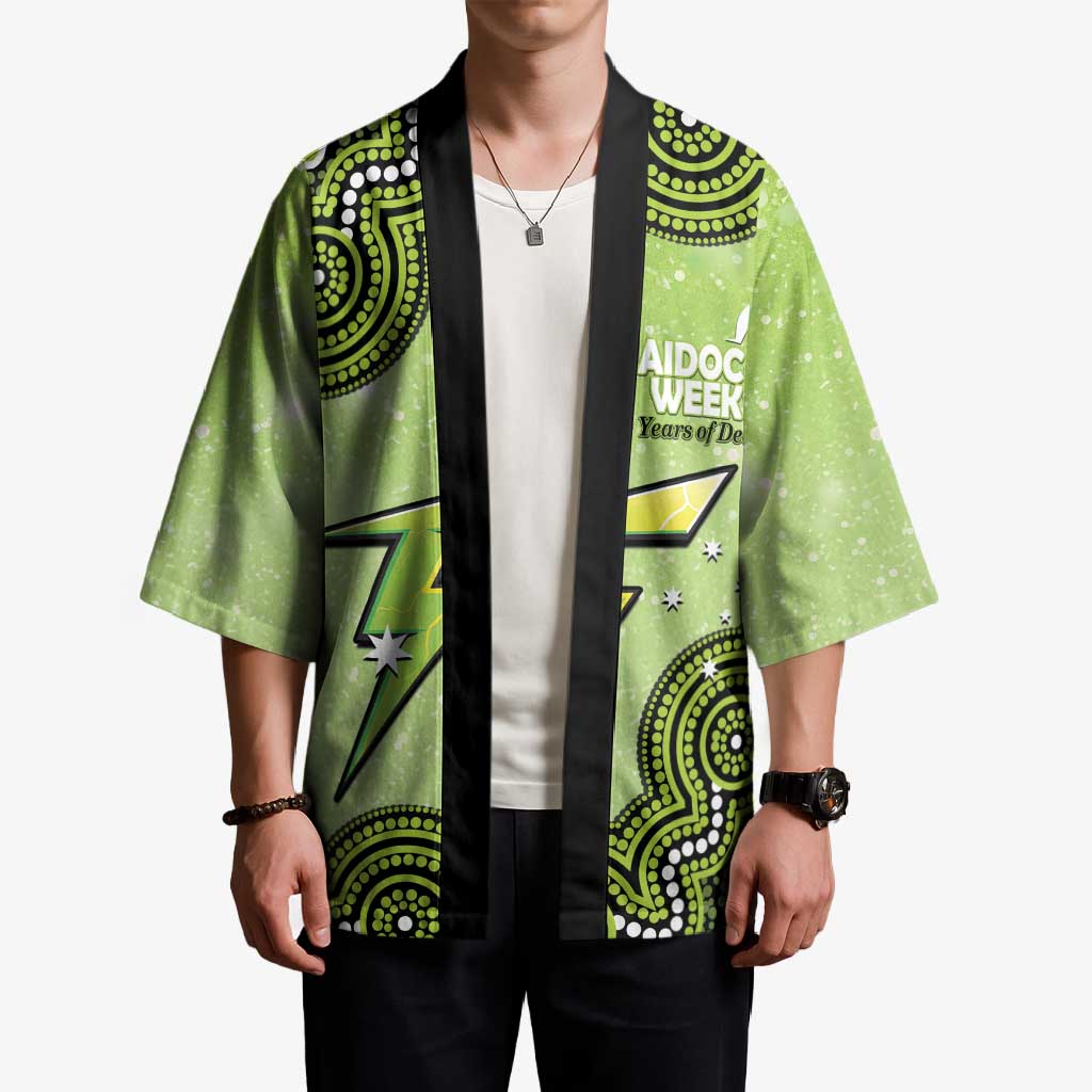 Sydney Thunder NAIDOC Week 2026 Custom Kimono 50 Years Deadly Indigenous Art Glitter Effect
