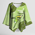 Sydney Thunder NAIDOC Week 2026 Custom Kimono Sleeve Blouse 50 Years Deadly Indigenous Art Glitter Effect