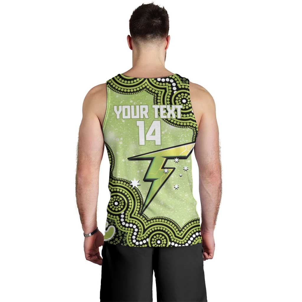 Sydney Thunder NAIDOC Week 2026 Custom Men Tank Top 50 Years Deadly Indigenous Art Glitter Effect