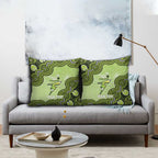 Sydney Thunder NAIDOC Week 2026 Custom Pillow Cover 50 Years Deadly Indigenous Art Glitter Effect