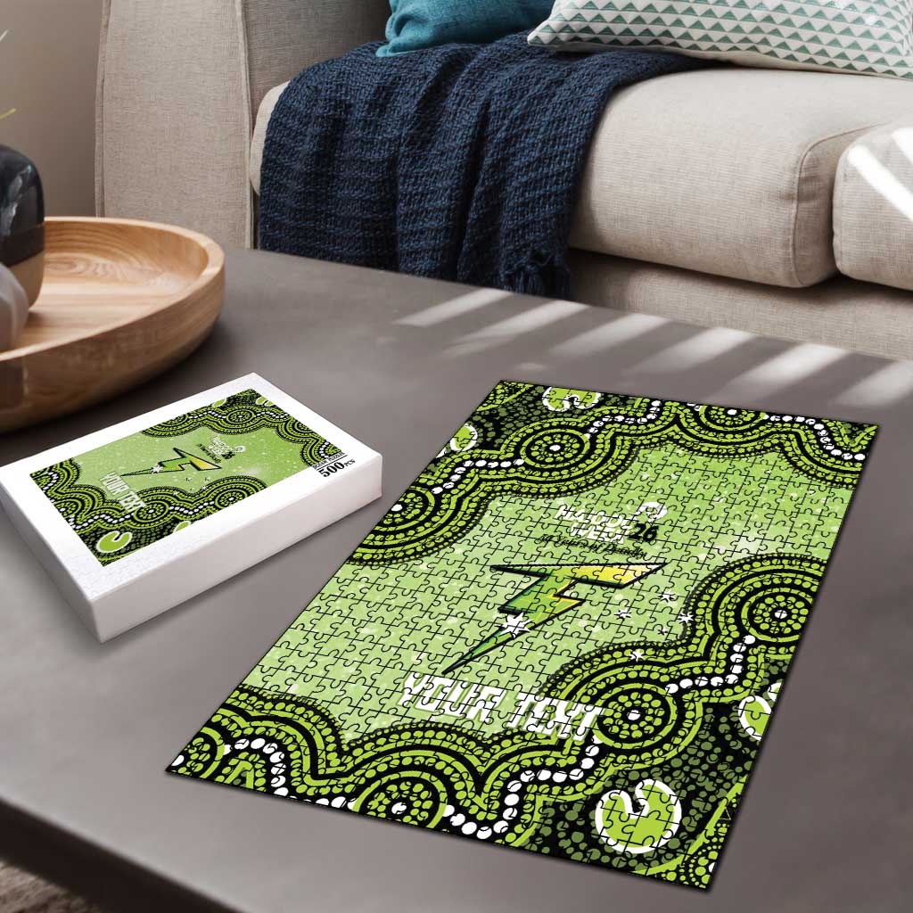 Sydney Thunder NAIDOC Week 2026 Custom Puzzle 50 Years Deadly Indigenous Art Glitter Effect
