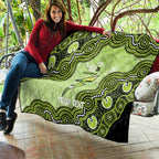 Sydney Thunder NAIDOC Week 2026 Custom Quilt 50 Years Deadly Indigenous Art Glitter Effect