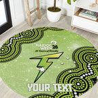 Sydney Thunder NAIDOC Week 2026 Custom Round Carpet 50 Years Deadly Indigenous Art Glitter Effect