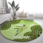 Sydney Thunder NAIDOC Week 2026 Custom Round Carpet 50 Years Deadly Indigenous Art Glitter Effect