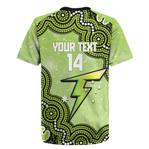 Sydney Thunder NAIDOC Week 2026 Custom Rugby Jersey 50 Years Deadly Indigenous Art Glitter Effect