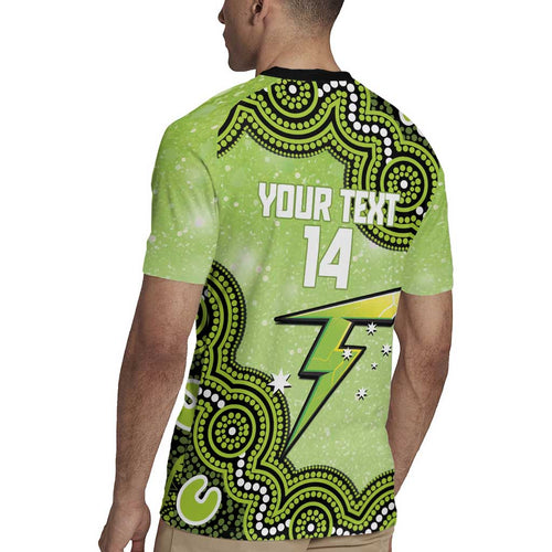 Sydney Thunder NAIDOC Week 2026 Custom Rugby Jersey 50 Years Deadly Indigenous Art Glitter Effect