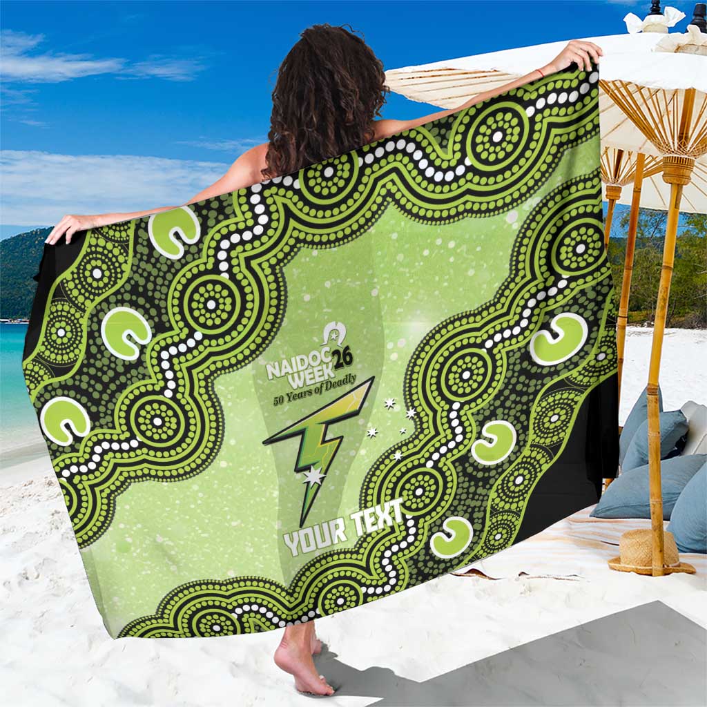 Sydney Thunder NAIDOC Week 2026 Custom Sarong 50 Years Deadly Indigenous Art Glitter Effect