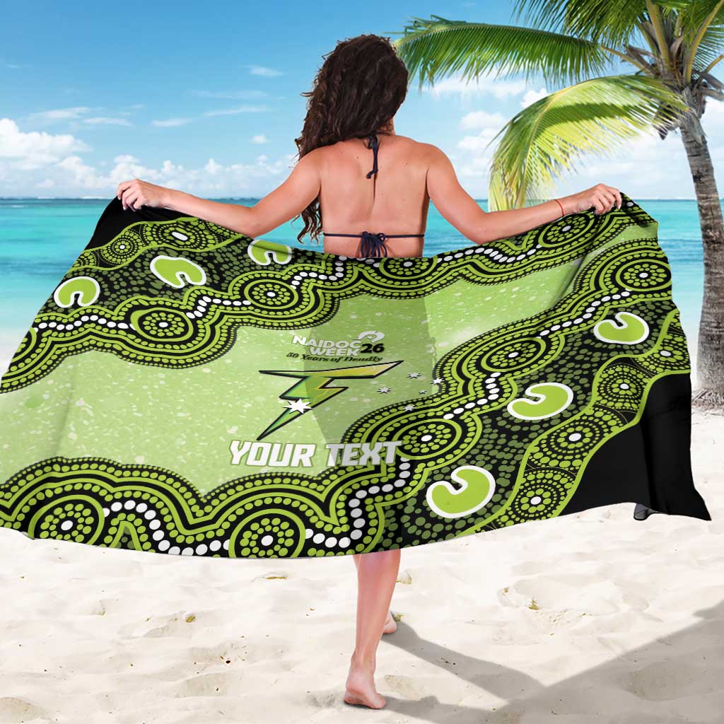 Sydney Thunder NAIDOC Week 2026 Custom Sarong 50 Years Deadly Indigenous Art Glitter Effect
