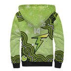 Sydney Thunder NAIDOC Week 2026 Custom Sherpa Hoodie 50 Years Deadly Indigenous Art Glitter Effect