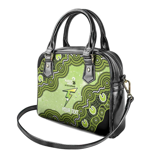Sydney Thunder NAIDOC Week 2026 Custom Shoulder Handbag 50 Years Deadly Indigenous Art Glitter Effect