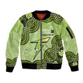 Sydney Thunder NAIDOC Week 2026 Custom Sleeve Zip Bomber Jacket 50 Years Deadly Indigenous Art Glitter Effect