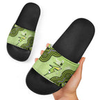 Sydney Thunder NAIDOC Week 2026 Custom Slide Sandals 50 Years Deadly Indigenous Art Glitter Effect