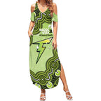 Sydney Thunder NAIDOC Week 2026 Custom Summer Maxi Dress 50 Years Deadly Indigenous Art Glitter Effect