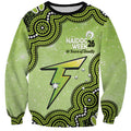 Sydney Thunder NAIDOC Week 2026 Custom Sweatshirt 50 Years Deadly Indigenous Art Glitter Effect