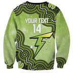 Sydney Thunder NAIDOC Week 2026 Custom Sweatshirt 50 Years Deadly Indigenous Art Glitter Effect