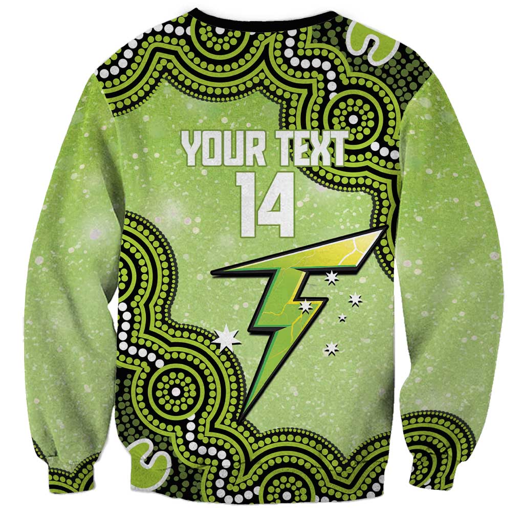 Sydney Thunder NAIDOC Week 2026 Custom Sweatshirt 50 Years Deadly Indigenous Art Glitter Effect
