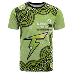Sydney Thunder NAIDOC Week 2026 Custom T Shirt 50 Years Deadly Indigenous Art Glitter Effect