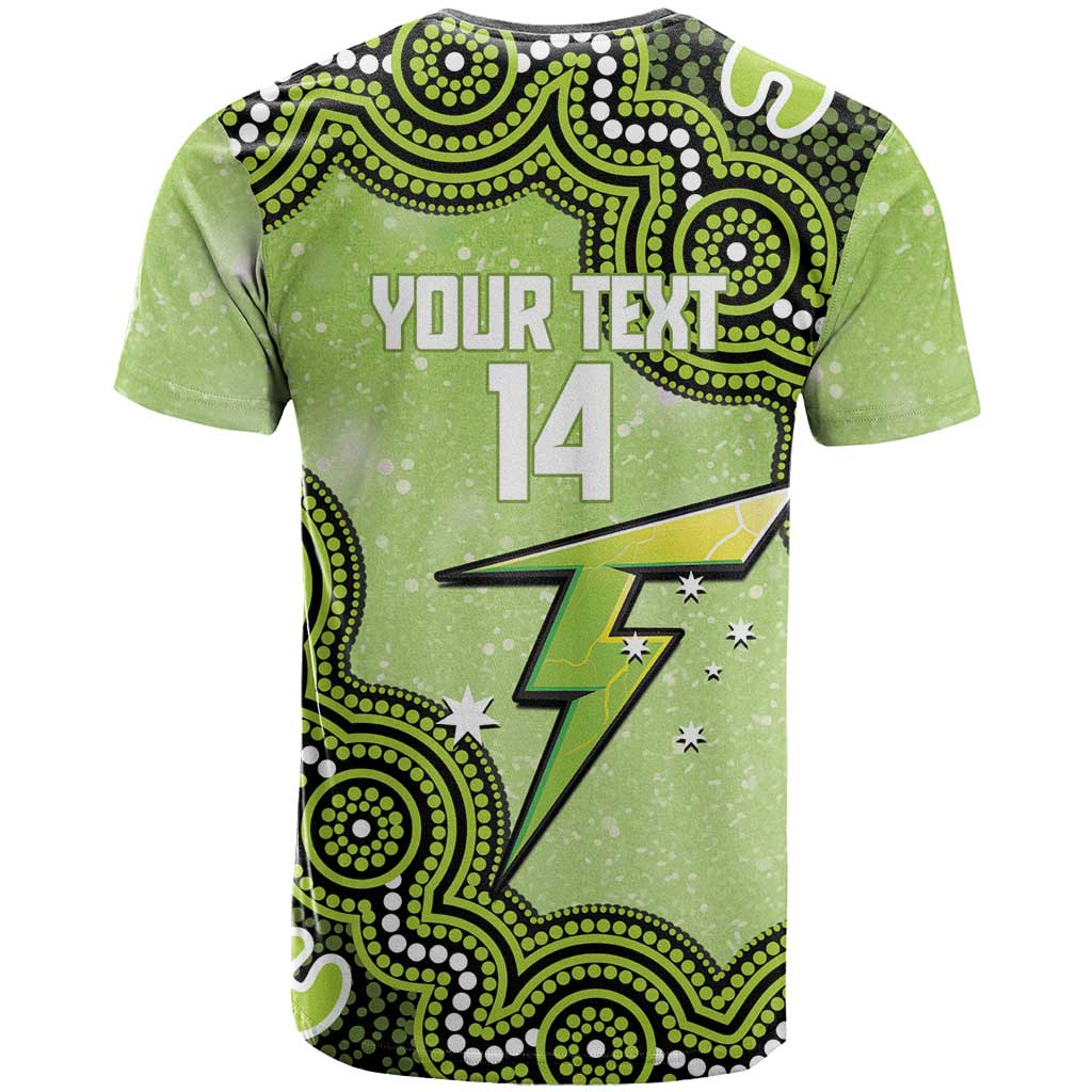 Sydney Thunder NAIDOC Week 2026 Custom T Shirt 50 Years Deadly Indigenous Art Glitter Effect