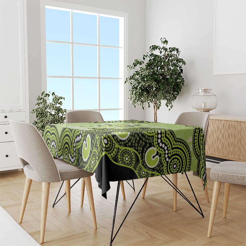 Sydney Thunder NAIDOC Week 2026 Custom Tablecloth 50 Years Deadly Indigenous Art Glitter Effect