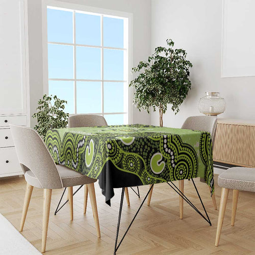 Sydney Thunder NAIDOC Week 2026 Custom Tablecloth 50 Years Deadly Indigenous Art Glitter Effect