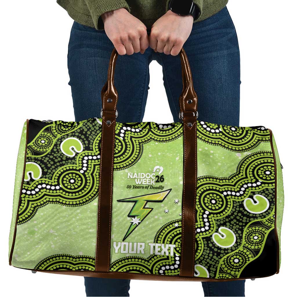 Sydney Thunder NAIDOC Week 2026 Custom Travel Bag 50 Years Deadly Indigenous Art Glitter Effect