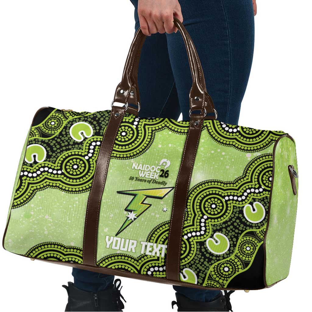 Sydney Thunder NAIDOC Week 2026 Custom Travel Bag 50 Years Deadly Indigenous Art Glitter Effect