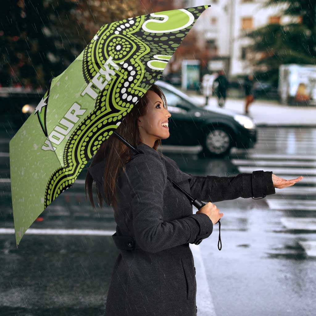 Sydney Thunder NAIDOC Week 2026 Custom Umbrella 50 Years Deadly Indigenous Art Glitter Effect