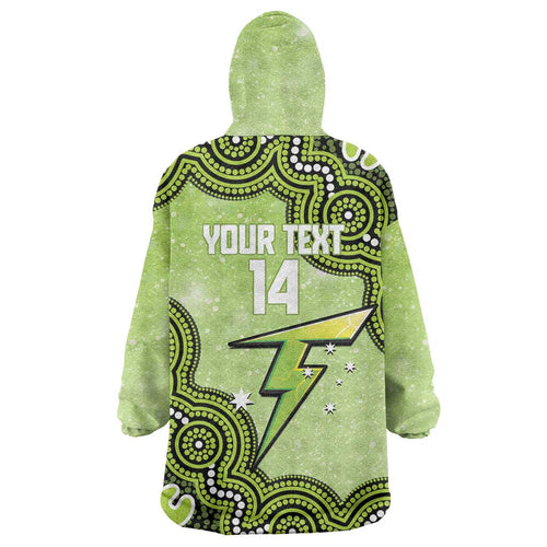 Sydney Thunder NAIDOC Week 2026 Custom Wearable Blanket Hoodie 50 Years Deadly Indigenous Art Glitter Effect