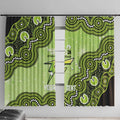 Sydney Thunder NAIDOC Week 2026 Custom Window Curtain 50 Years Deadly Indigenous Art Glitter Effect