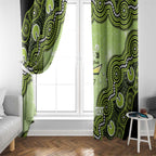 Sydney Thunder NAIDOC Week 2026 Custom Window Curtain 50 Years Deadly Indigenous Art Glitter Effect