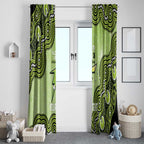 Sydney Thunder NAIDOC Week 2026 Custom Window Curtain 50 Years Deadly Indigenous Art Glitter Effect