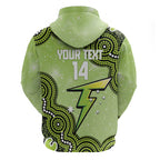 Sydney Thunder NAIDOC Week 2026 Custom Zip Hoodie 50 Years Deadly Indigenous Art Glitter Effect