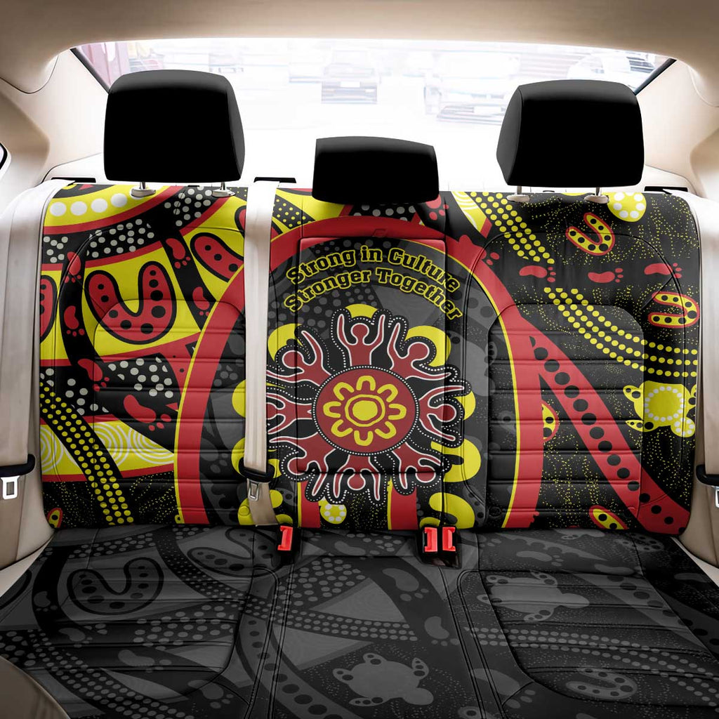 Australia Indigenous Children's Day Back Car Seat Cover Strong In Culture Stronger Together Aboriginal Art
