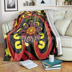 Australia Indigenous Children's Day Blanket Strong In Culture Stronger Together Aboriginal Art