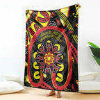 Australia Indigenous Children's Day Blanket Strong In Culture Stronger Together Aboriginal Art