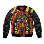 Australia Indigenous Children's Day Bomber Jacket Strong In Culture Stronger Together Aboriginal Art