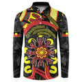 Australia Indigenous Children's Day Button Sweatshirt Strong In Culture Stronger Together Aboriginal Art