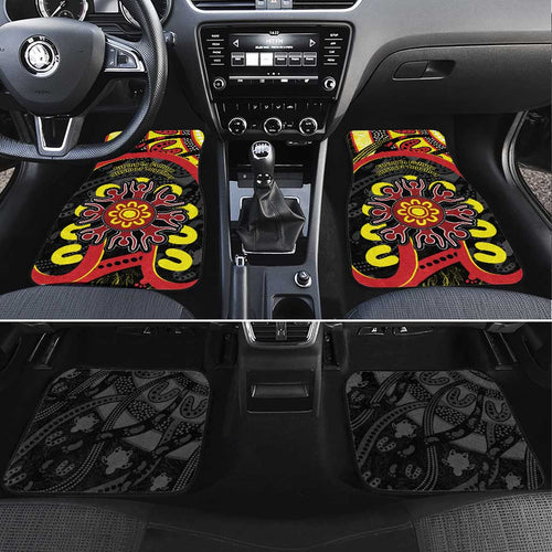 Australia Indigenous Children's Day Car Mats Strong In Culture Stronger Together Aboriginal Art