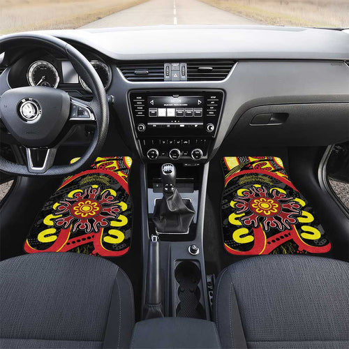 Australia Indigenous Children's Day Car Mats Strong In Culture Stronger Together Aboriginal Art