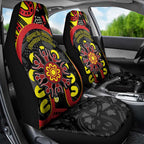 Australia Indigenous Children's Day Car Seat Cover Strong In Culture Stronger Together Aboriginal Art