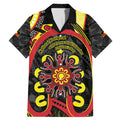 Australia Indigenous Children's Day Family Matching Mermaid Dress and Hawaiian Shirt Strong In Culture Stronger Together Aboriginal Art