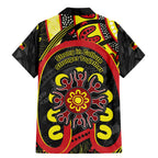 Australia Indigenous Children's Day Family Matching Mermaid Dress and Hawaiian Shirt Strong In Culture Stronger Together Aboriginal Art