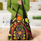 Australia Indigenous Children's Day Grocery Bag Strong In Culture Stronger Together Aboriginal Art