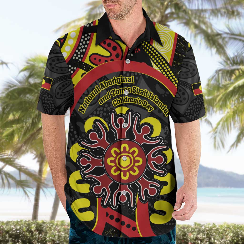 Australia Indigenous Children's Day Hawaiian Shirt Strong In Culture Stronger Together Aboriginal Art