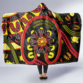 Australia Indigenous Children's Day Hooded Blanket Strong In Culture Stronger Together Aboriginal Art