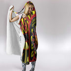Australia Indigenous Children's Day Hooded Blanket Strong In Culture Stronger Together Aboriginal Art