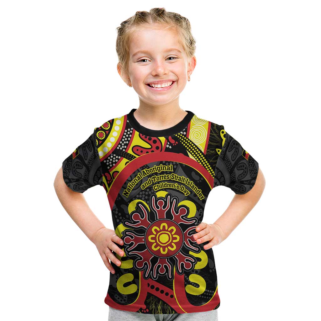 Australia Indigenous Children's Day Kid T Shirt Strong In Culture Stronger Together Aboriginal Art