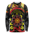 Australia Indigenous Children's Day Long Sleeve Shirt Strong In Culture Stronger Together Aboriginal Art