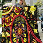 Australia Indigenous Children's Day Quilt Strong In Culture Stronger Together Aboriginal Art