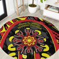 Australia Indigenous Children's Day Round Carpet Strong In Culture Stronger Together Aboriginal Art